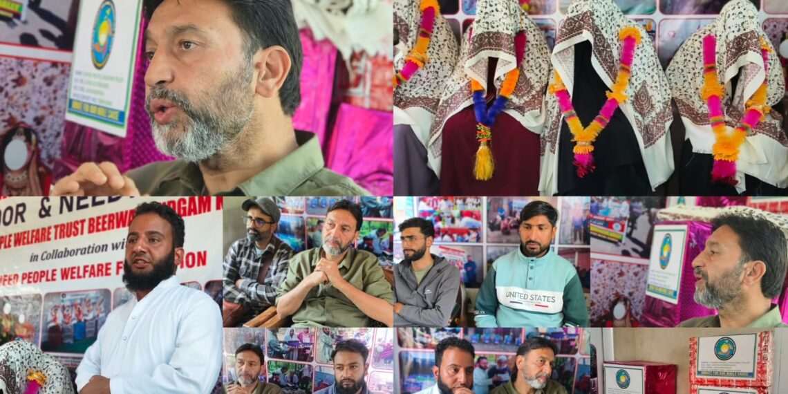 Marriage Kits Distributed in Beerwah; Call to Support Genuine NGOs, Act Against Fake Ones