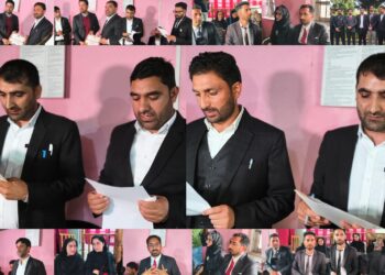 Beerwah Bar Body Takes Oath, New President Flags Urgent Need for Court Infrastructure Upgrade