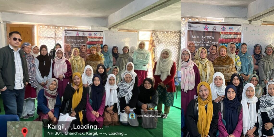 Skill Boost for Kargil Artisans: Technical Design Workshop Enhances Craft and Market Readiness