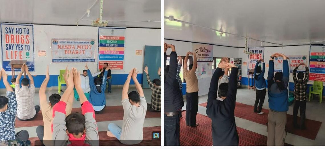 Bandipora Leads from the Front: Yoga & Fitness Drive Strengthens Fight Against Drug Abuse