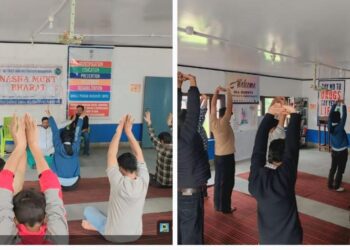 Bandipora Leads from the Front: Yoga & Fitness Drive Strengthens Fight Against Drug Abuse