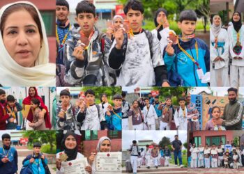 Budgam School Shines at South Asia Karate Championship; 11 Students Win Medals, Two Earn International Selection