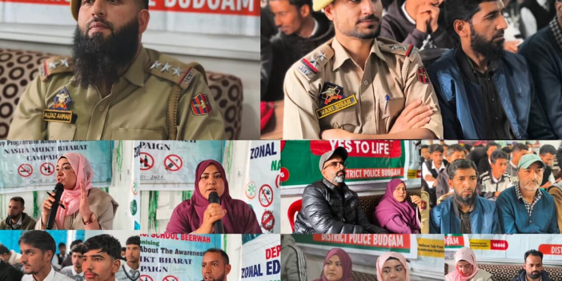 “Health First, Drugs Never”: Budgam Police Leads Anti-Drug Medical Awareness Drive at BHSS Beerwah