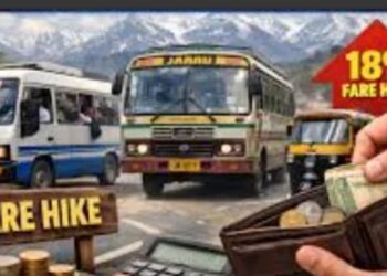 J&K Govt Approves 18% Fare Hike for Public Transport; Fresh Rates Notified Across All Vehicle Categories