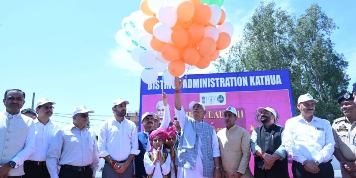 ‘People’s War on Drugs’: LG Sinha Launches Mass Anti-Narcotics Movement in Kathua