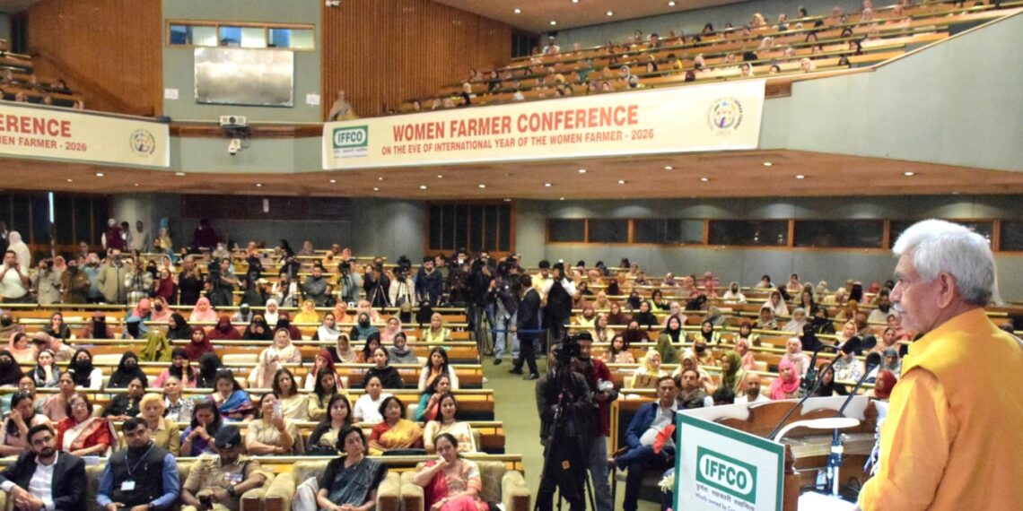 “Women Farmers Are Backbone of Food Security”: LG Sinha