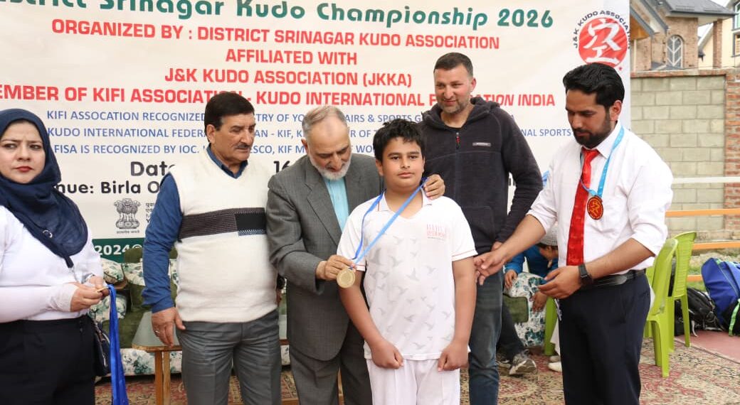 Srinagar Kudo Championship 2026 Concludes with Grand Ceremony, 400 Athletes Felicitated