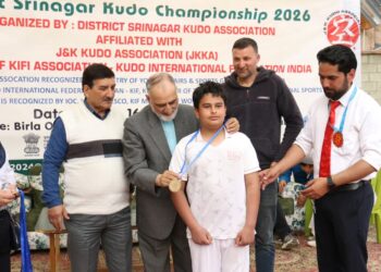 Srinagar Kudo Championship 2026 Concludes with Grand Ceremony, 400 Athletes Felicitated