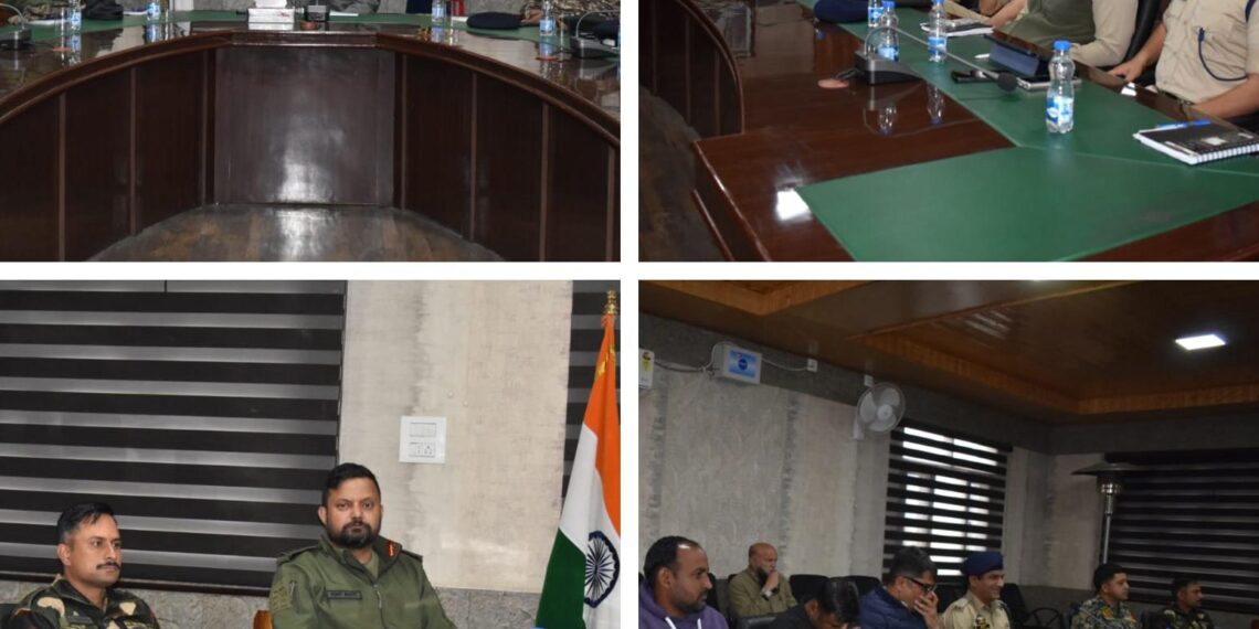 Security Grid Tightened in Bandipora as SSP Chairs Joint Review, Calls for Maximum Alertness