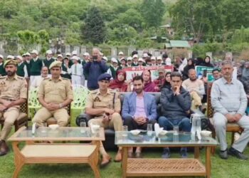 “Manasbal Lake Turns Into Symbol of Anti-Drug Movement as Grand Shikara Rally Spreads Awareness Across Ganderbal”