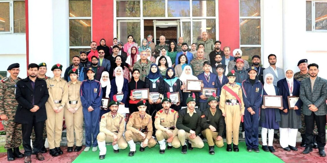 AGS Hajinar Students Excel in Mathematics Modelling, Honoured at BB Cantt Srinagar