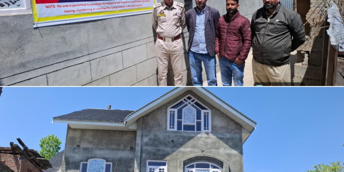 Shopian Police Attach Drug Money–Linked Property Worth ₹31.65 Lakh Under NDPS Case