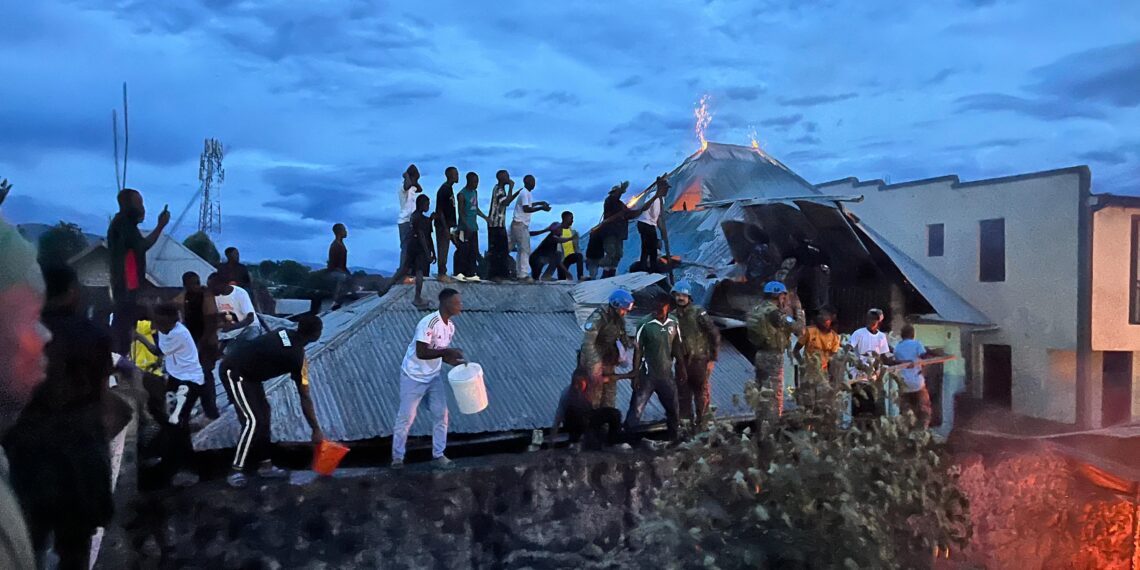 Indian UN Peacekeepers Swing into Action, Contain Blaze and Rescue Civilians in Goma