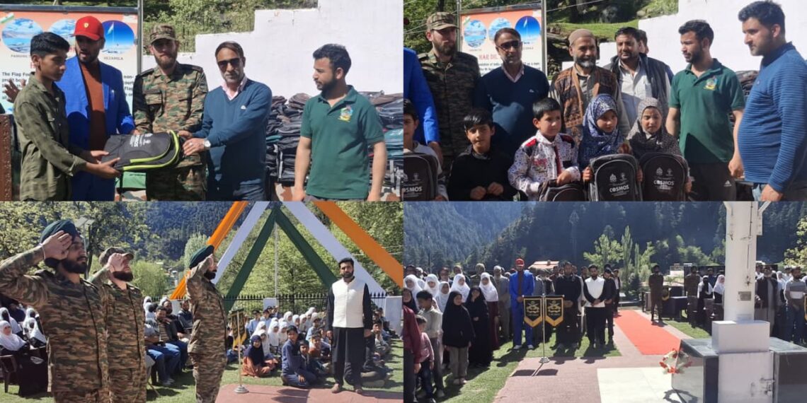 Keran Observes Pahalgam Attack Anniversary with Solemn Tribute, Community Welfare Drive