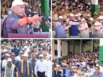‘Drug-Free J&K’ Mass Movement Launched; LG Sinha Announces Uncompromising Crackdown on Smugglers