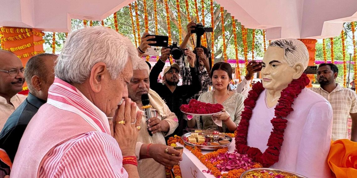 “Carry Ideals of Karma-Yogi to Build Inclusive India”: LG Manoj Sinha