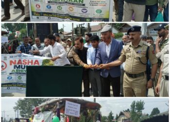 Unique Tanga Rally in Sopore Drives Anti-Drug Message for Second Year Under Nasha Mukt Abhiyan