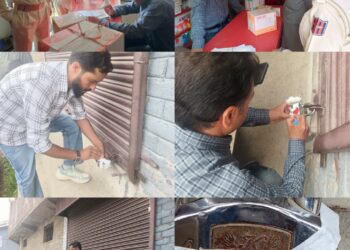 Crackdown on Illegal Drug Trade: Sopore Police Seal Unlicensed Medical Store Under Nasha Mukt Drive