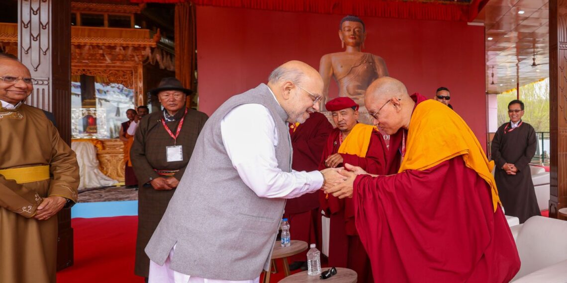 Historic Return of Buddha Relics in Leh: Amit Shah Calls It Golden Moment for Nation