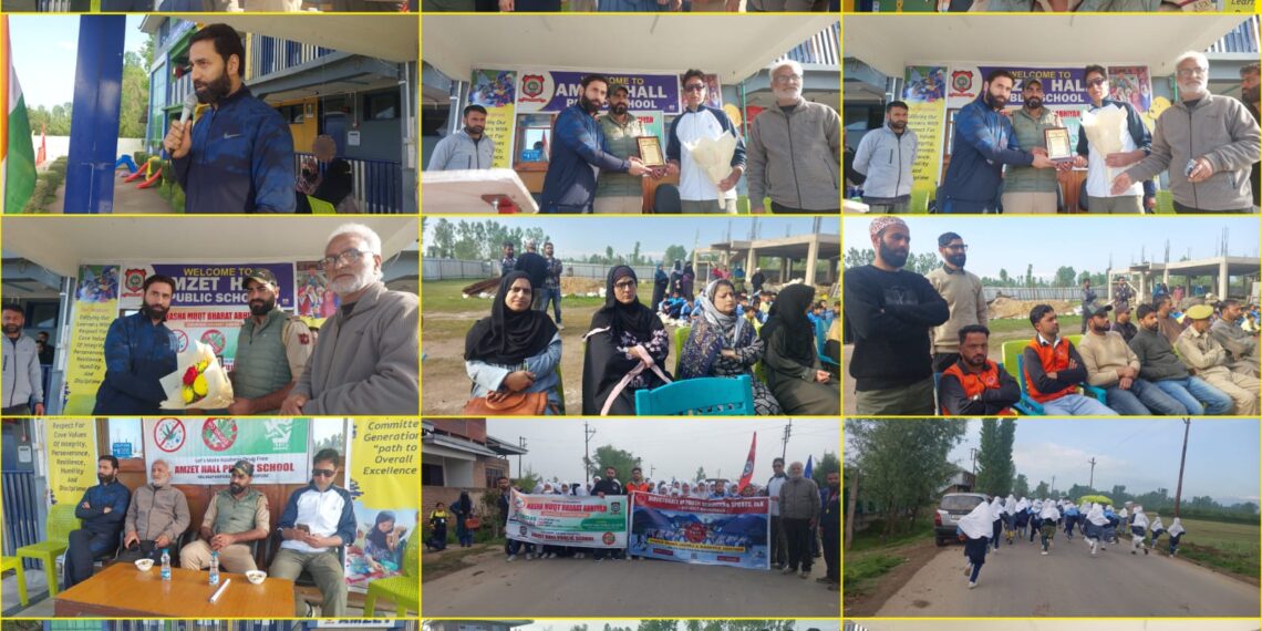 Sopore Youth Lead Anti-Drug Message Through Cross Country Run