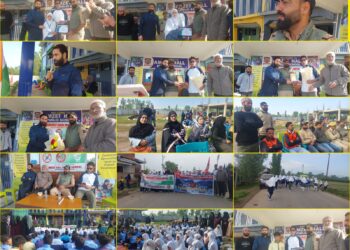 Sopore Youth Lead Anti-Drug Message Through Cross Country Run