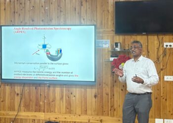 INYAS outreach event features Prof. Chandrabhas Narayan; Over 85 participants attend lecture from leading institutions across J&K