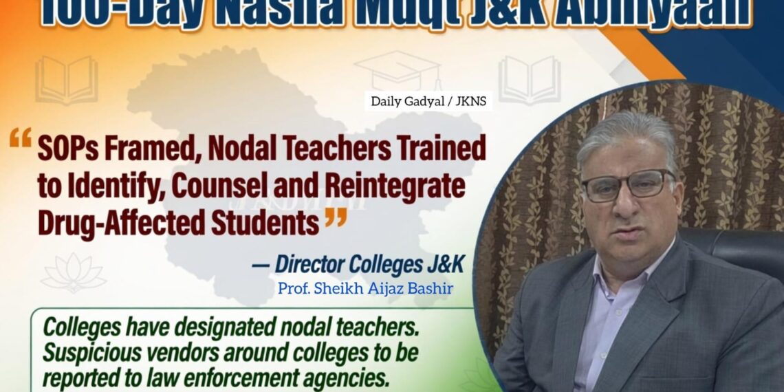 100-Day Nasha Muqt J&K Abhiyaan