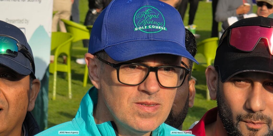 “Kashmir’s Golf Courses Among Finest in Country, Tourism to Benefit from More Sporting Events”: CM Omar Abdullah