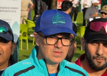 “Kashmir’s Golf Courses Among Finest in Country, Tourism to Benefit from More Sporting Events”: CM Omar Abdullah