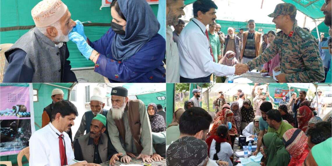 Indian Army Brings Specialised Healthcare to LoC Villages; Free Cancer, Multi-Speciality Camp Held in Tangdar