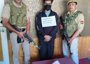 CASO Nets Alleged Drug Smuggler in Karnah, 400 Grams Brown Sugar-Like Substance Seized