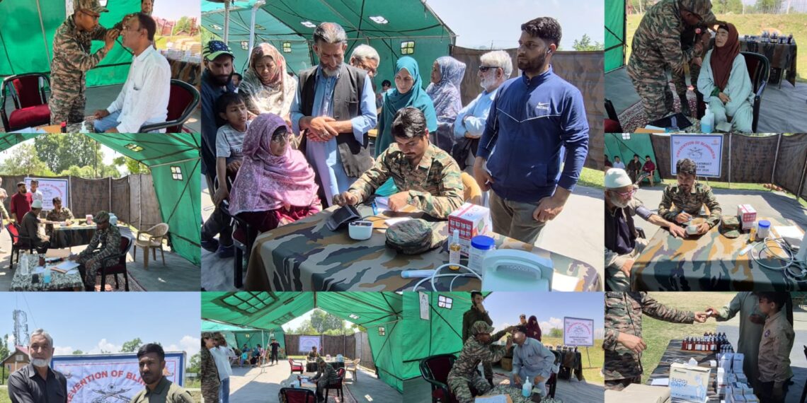 Army’s Mega Health Outreach Camp Benefits Hundreds in Budgam