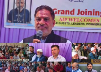Ban Alcohol Alongside Drugs Under Nasha Mukht Campaign: AIP Leader Nazir Ahmad Khan