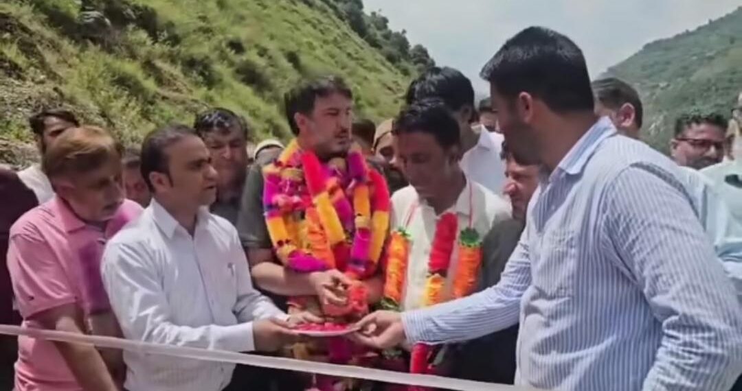 First Road Connectivity Since Independence Reaches LoC Border Village Kadhama in Karnah