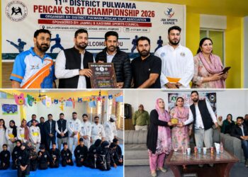 Sports Shape Future of Youth, Says Er. Aijaz at Pulwama Martial Arts Championship