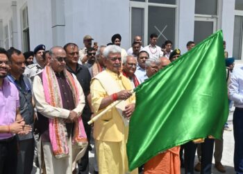LG Manoj Sinha Inaugurates Modern Helipad Facility at Katra to Boost Pilgrim Connectivity