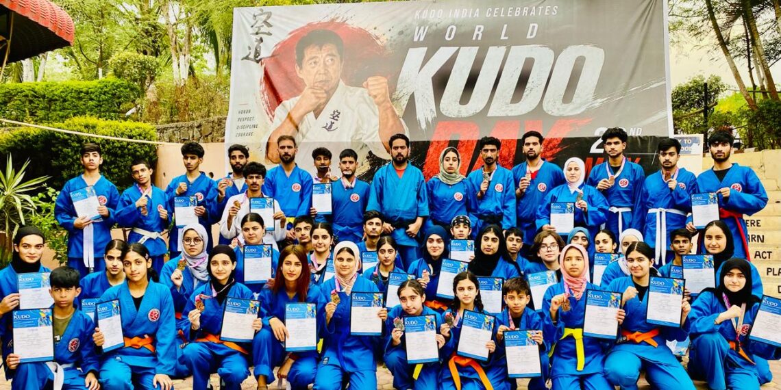 J&K Kudo Team Bags 24 Medals at National Championship in Pune