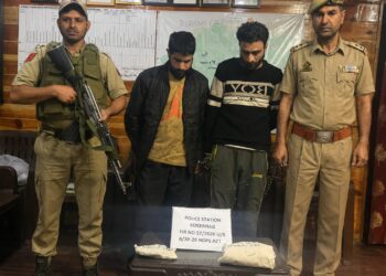 Anantnag Police Foils Drug Supply Bid in Kokernag, Two Peddlers Held With Charas and Ganja