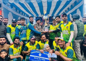 Sangam Super Kings Clinch CRPF Downtown Cricket Championship 2026 in Thrilling Final at Noorbagh