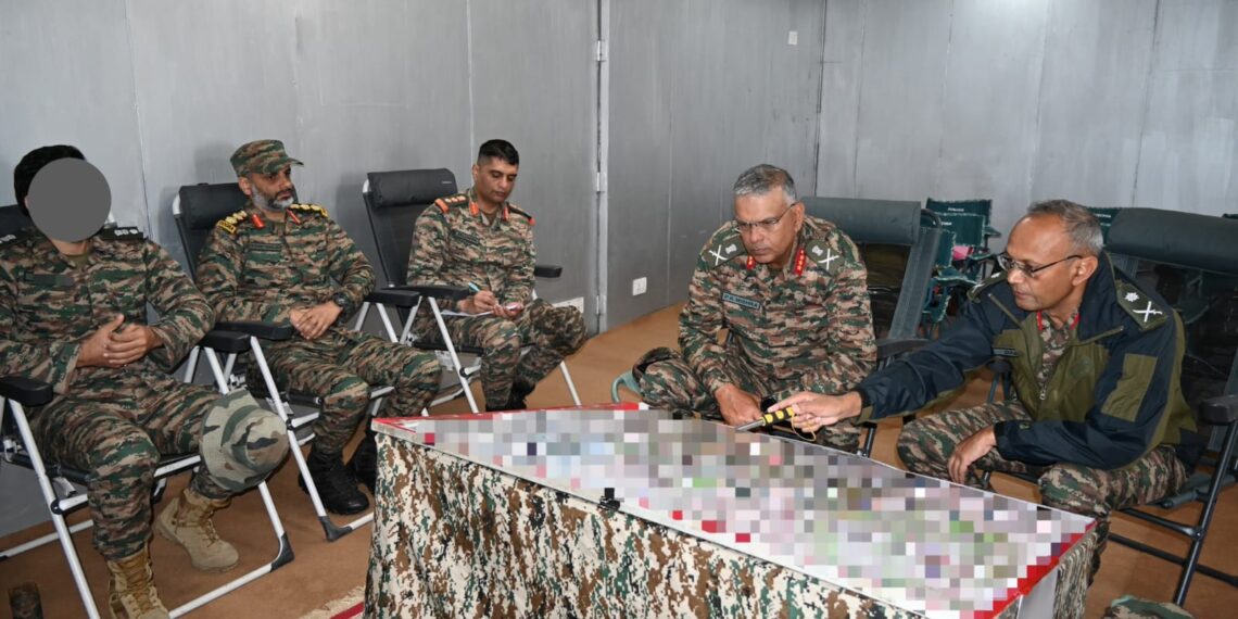 GOC White Knight Corps Reviews Operational Readiness in Basantgarh
