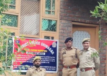 Srinagar Police Tightens Noose on Drug Mafia; Properties Worth Over ₹2 Crore Attached Under Nasha Mukt J&K Abhiyan