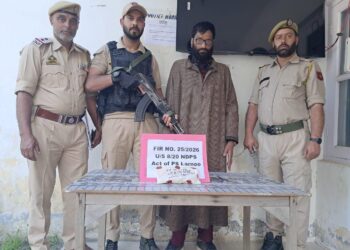Anantnag Police Cracks Down on Drug Peddling, Arrests Man With Charas in Kokernag Area