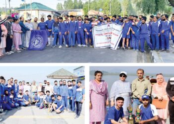 GCOE Srinagar Holds Annual Road Races; Shaheena, Ahsan Emerge Winners