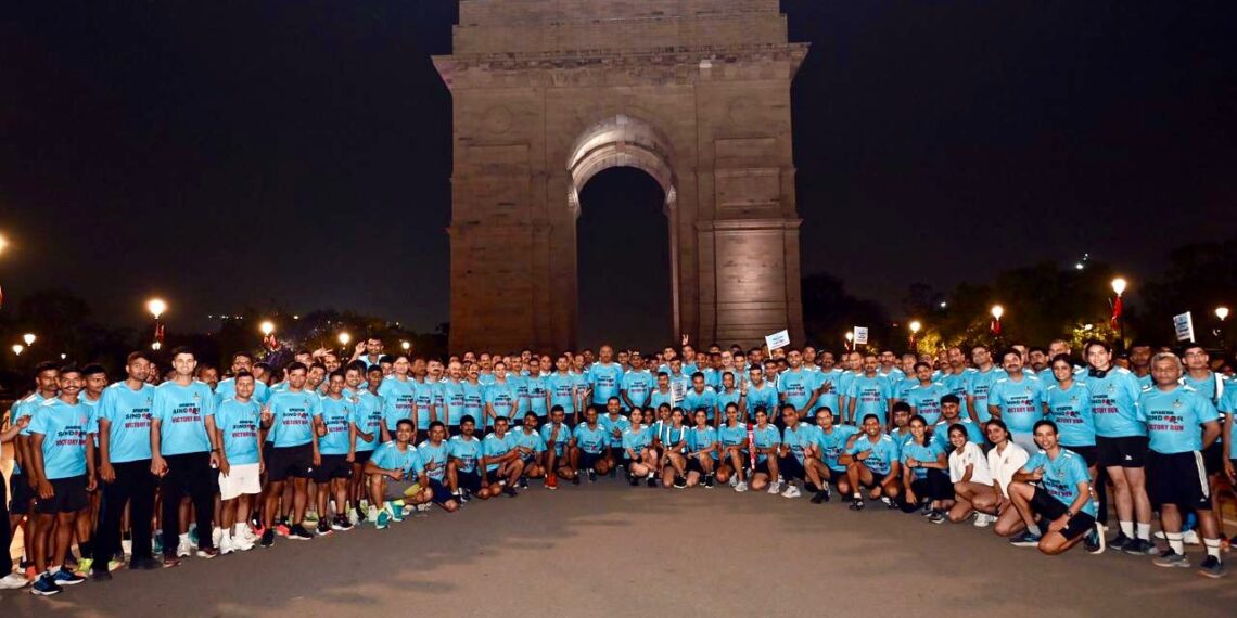 Indian Air Force Holds 88-Hour ‘Op Sindoor’ Run to Honour Landmark Air Operations
