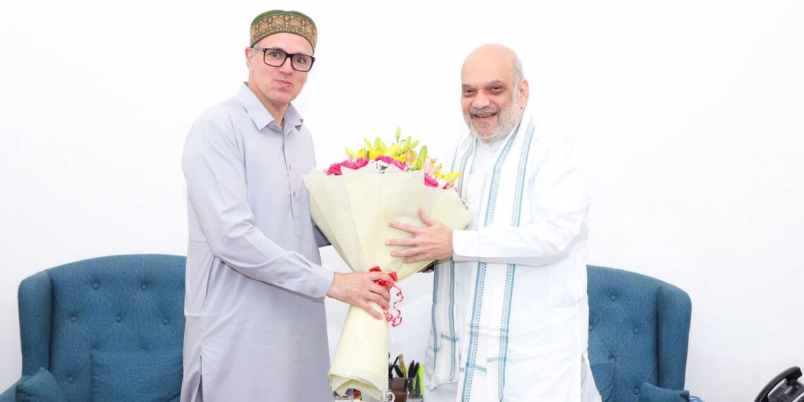 CM Omar Abdullah Meets HM Amit Shah in Delhi