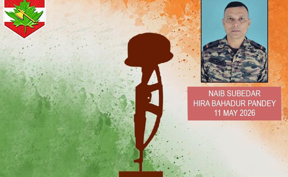 Army’s Chinar Corps Pays Tribute to Braveheart Soldier died during Duty