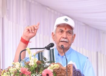 “Drugs and Terrorism Are Two Heads of the Same Snake”: LG Manoj Sinha Leads Padyatra in Kupwara