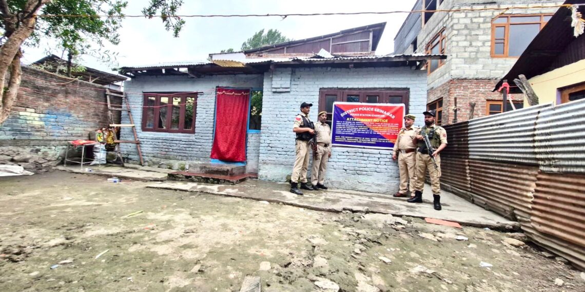 Major Crackdown on Drug Mafia: Srinagar Police Attach ₹6 Crore Properties of Notorious Peddlers