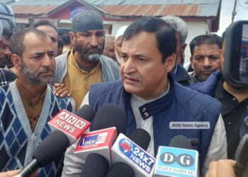 ‘Climate Change Wreaking Havoc on Kashmir Crops’: Javed Rana Assures Relief, Crop Insurance Rollout After Hailstorm Devastation