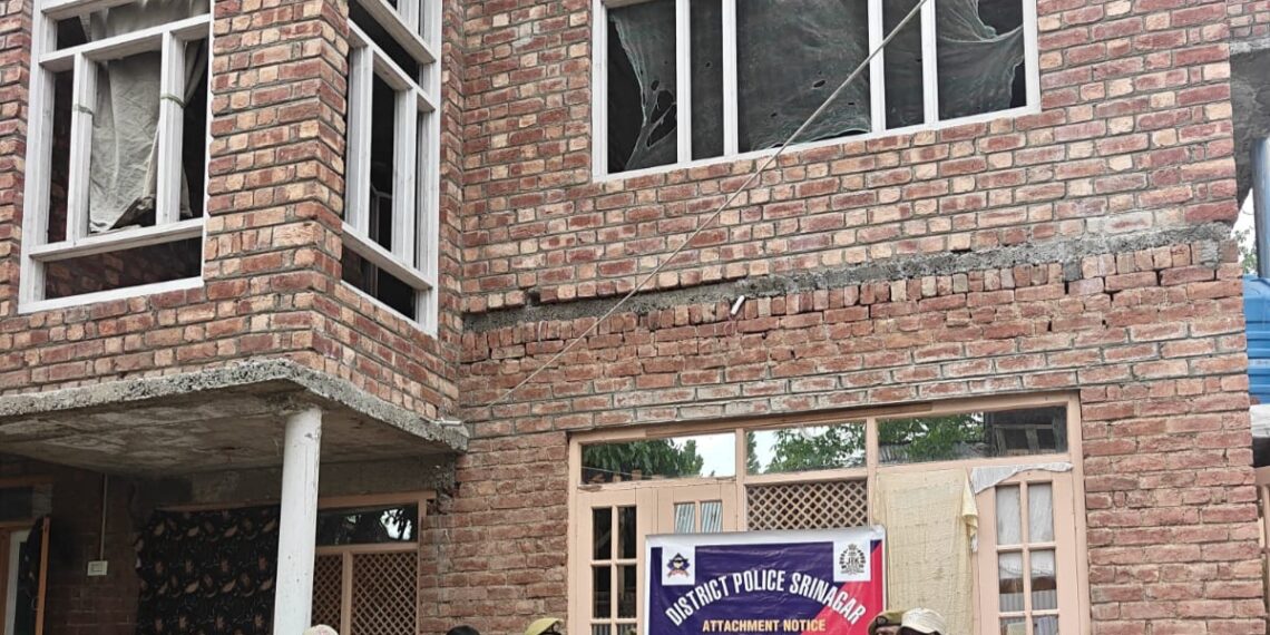 Srinagar Police Crushes Drug Networks, Attaches Properties Worth ₹5 Crore Under NDPS Act